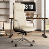 Royal Slim, Executive Office Chair - Beige White
