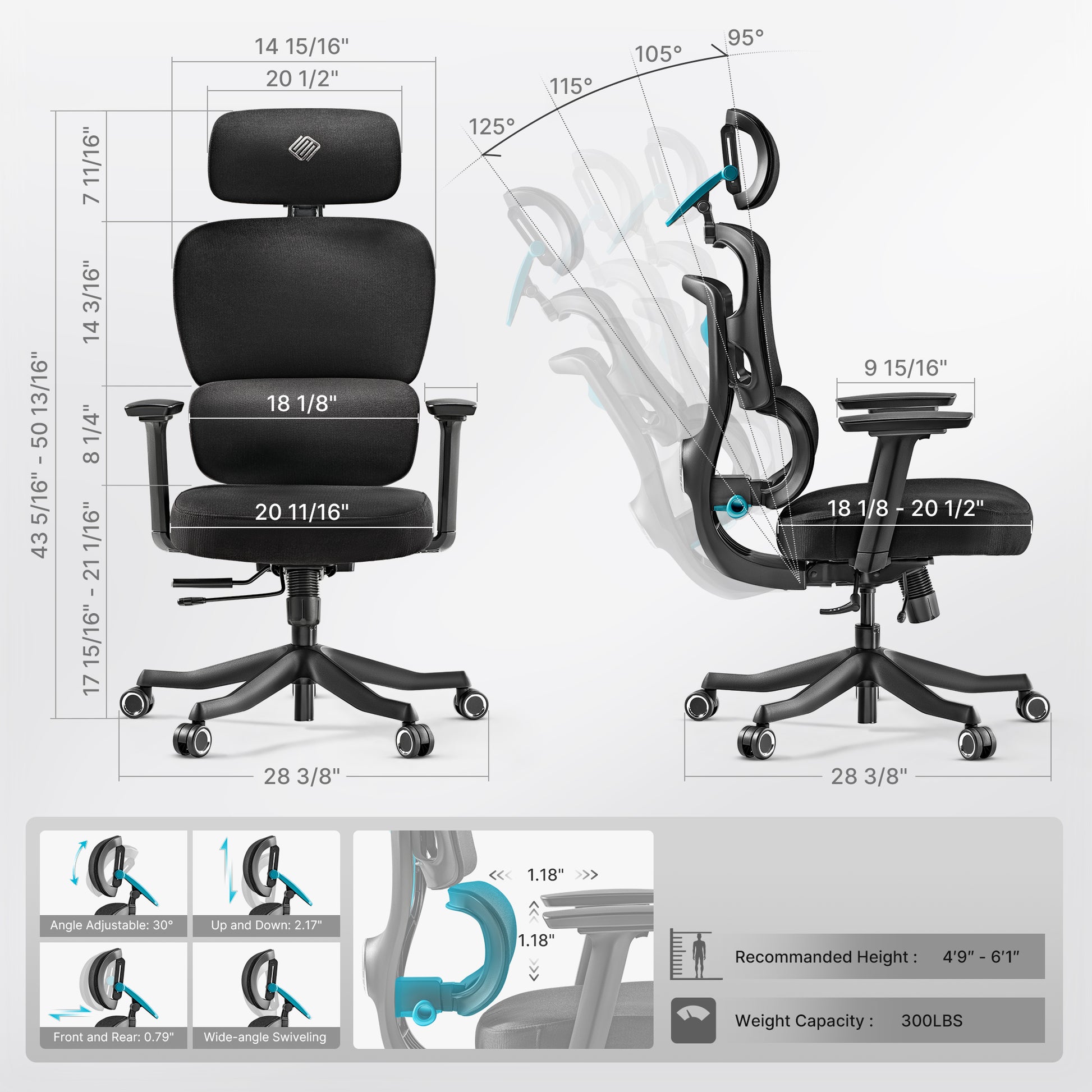 Axion Dimensions, blue fabric