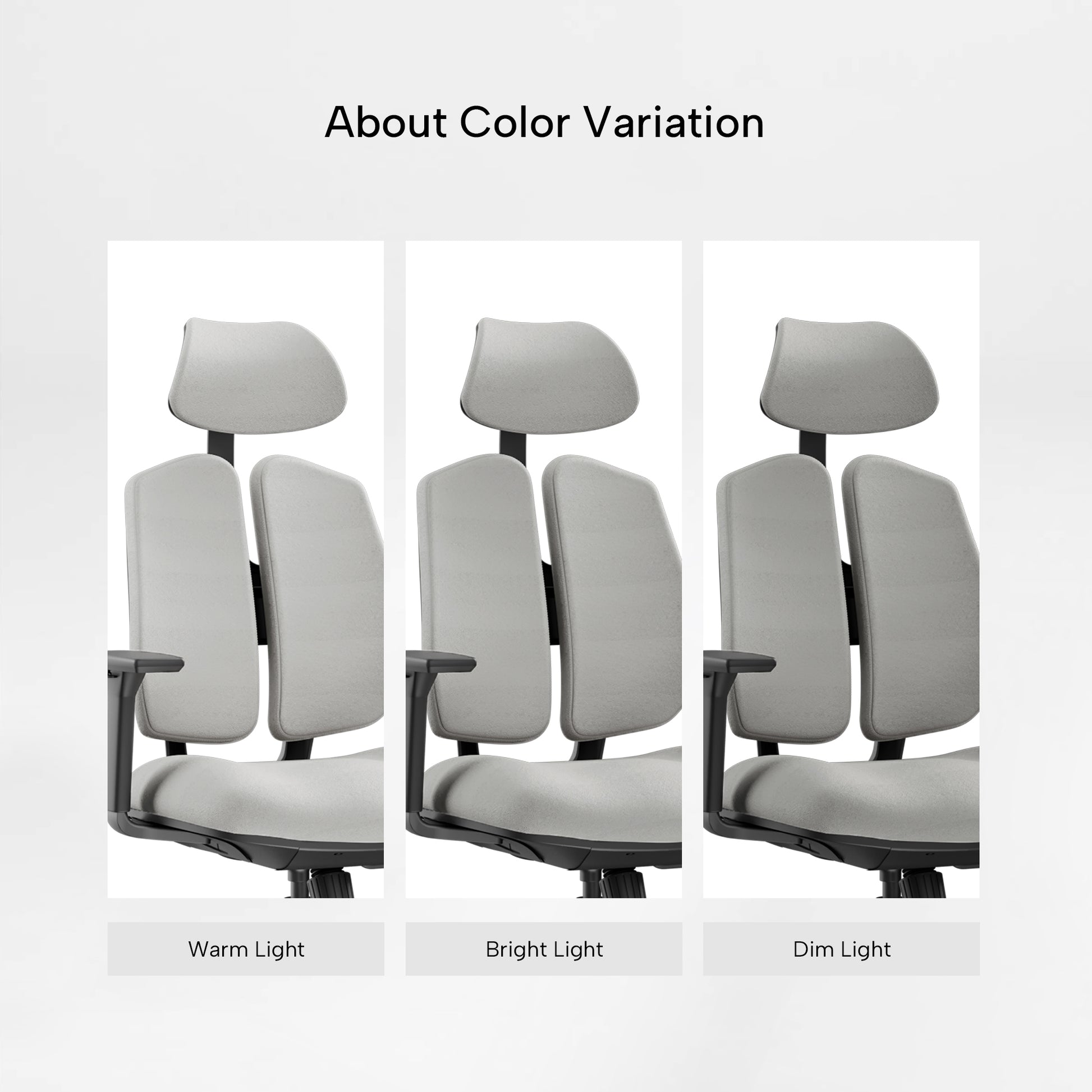 Color difference,light gray