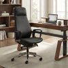 Alto, Silicone Leather Executive Office Chair - Black