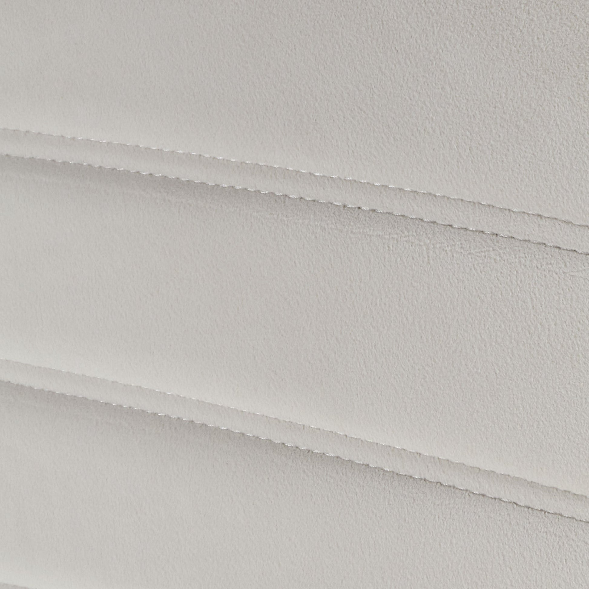 Shanean Velvet Dining Chair, Off-White Velvet Fabric Detail, Textured Surface, Elegant Stitching.