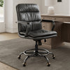 Regal, PU Leather Home Office Chair - Gray