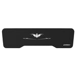 Eureka Ergonomic Gaming Mouse Pad, Black With Bat Design, Smooth Surface.
