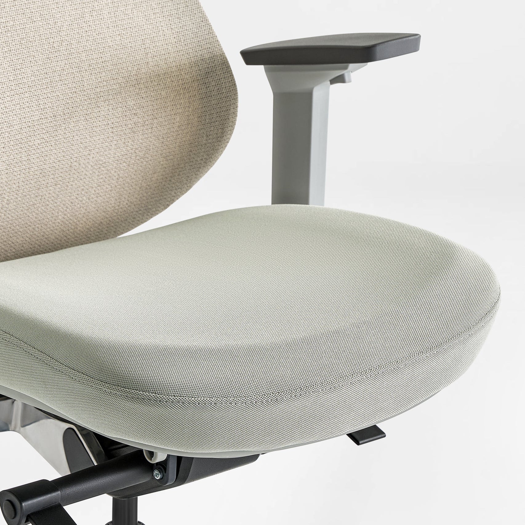 Eureka Ergonomic Lira,  Meah Ergonomic Office Chair, Light-Green Gray cushion