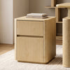 Aurelia, 23" Modern File Cabinet with 2 Drawers, Light Oak - Light Oak