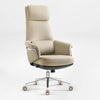 Royal Renee, Microfiber Leather Executive Office Chair - Off-White