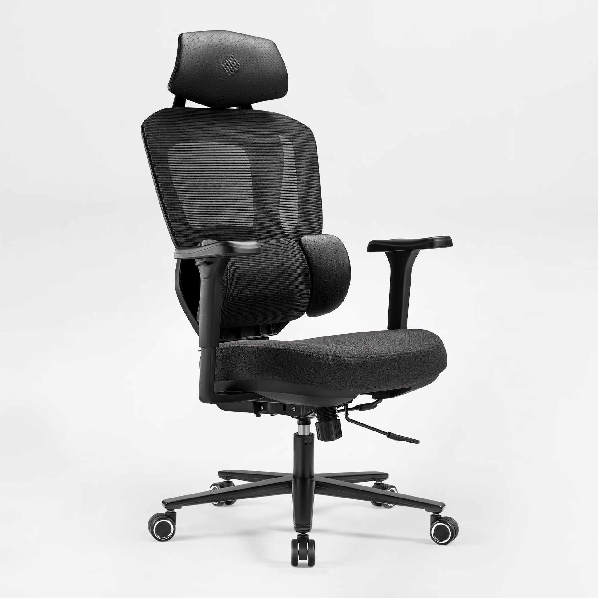 Typhon ii Right-side view of chair on white background, blue