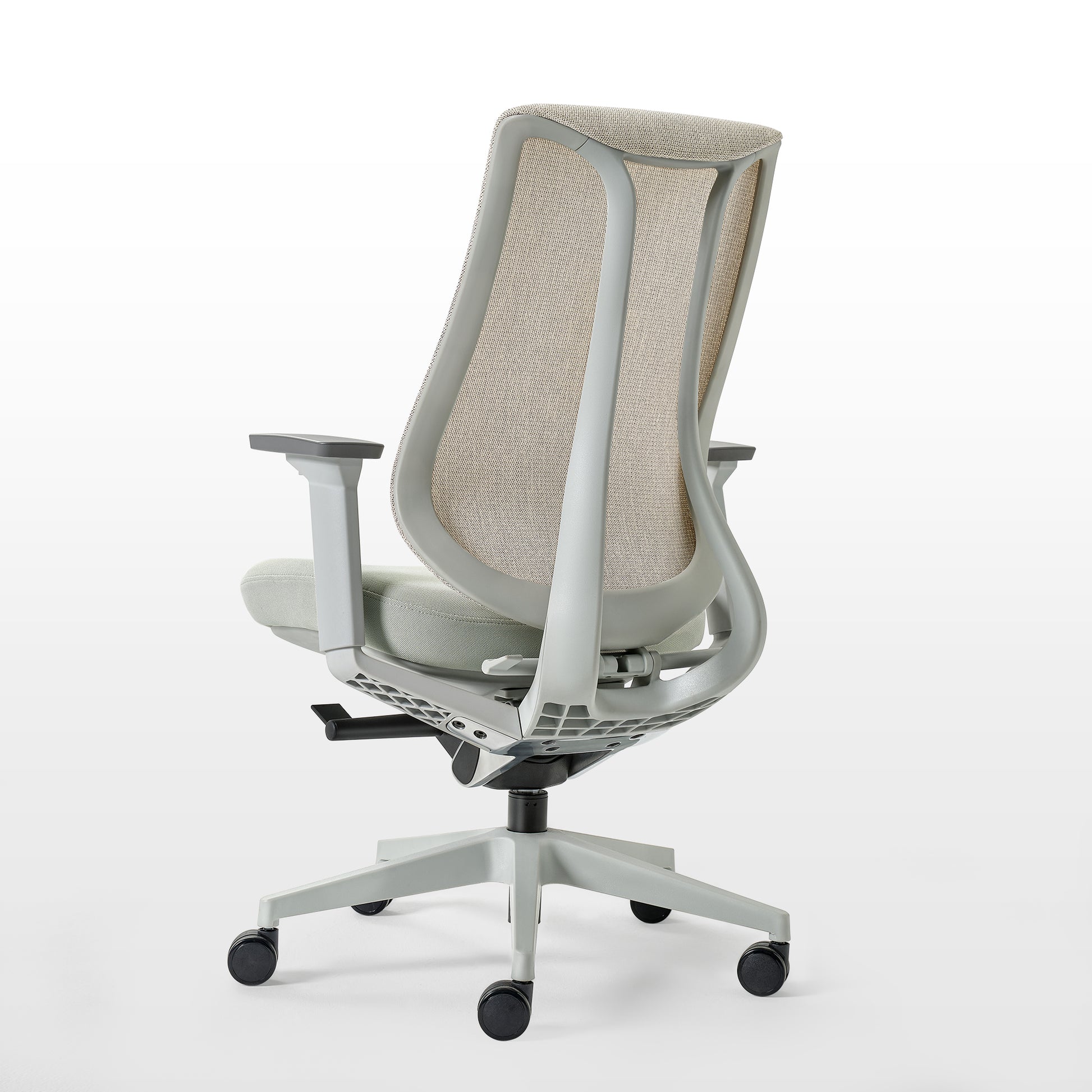 Eureka Ergonomic Lira,  Meah Ergonomic Office Chair, Light-Green Gray 45 back