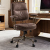 Becky, Ultra Soft Cushion Home Office Chair - Brown
