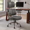 Cameron, Ultra Soft Cushion Adjustable Office Chair - Gray