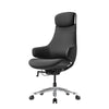 Serene Ella, Napa Leather Executive Chair - Black