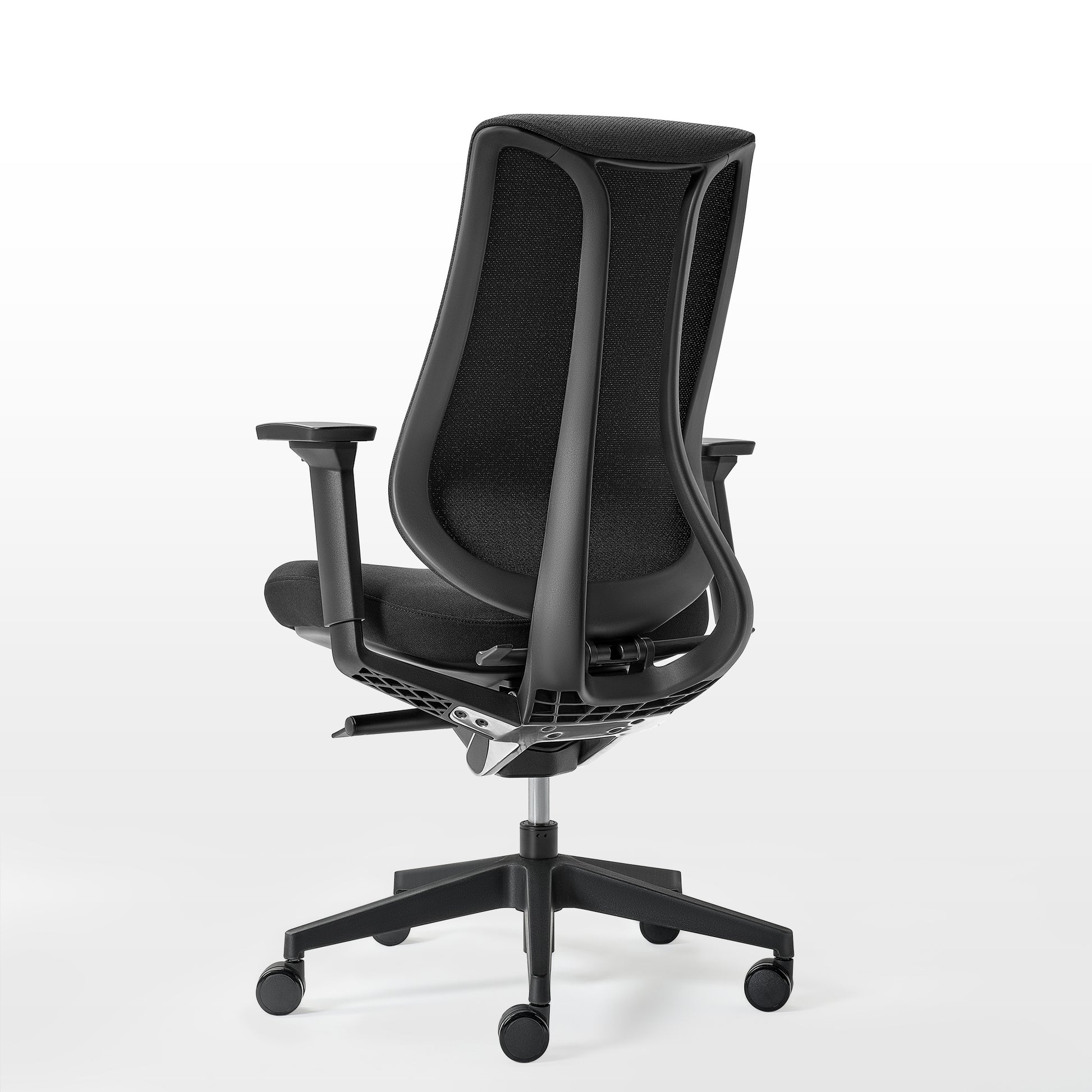 Eureka Ergonomic Lira,  Meah Ergonomic Office Chair, Black 45 back