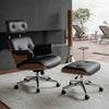 Mathias Soft Pad Ottoman - Black