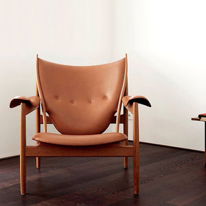 Dakota, Leather Comfort Lounge Chair, Brown