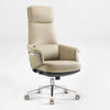 Royal Renee, Microfiber Leather Executive Office Chair - Off-White