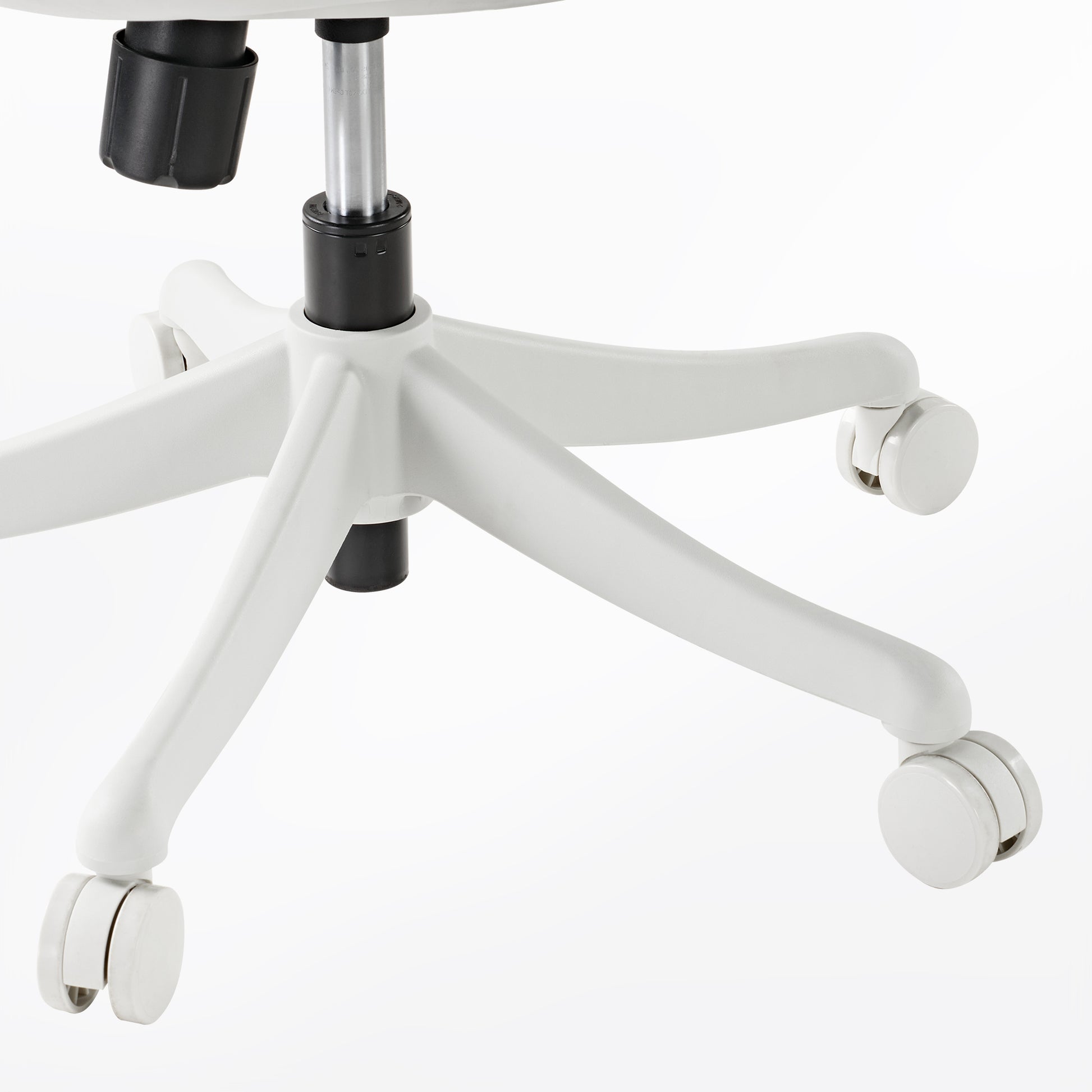 Skylar-Lite Duo Hue Ergonomic Office Chair White Base With Wheels, Stable and Ergonomic Design.