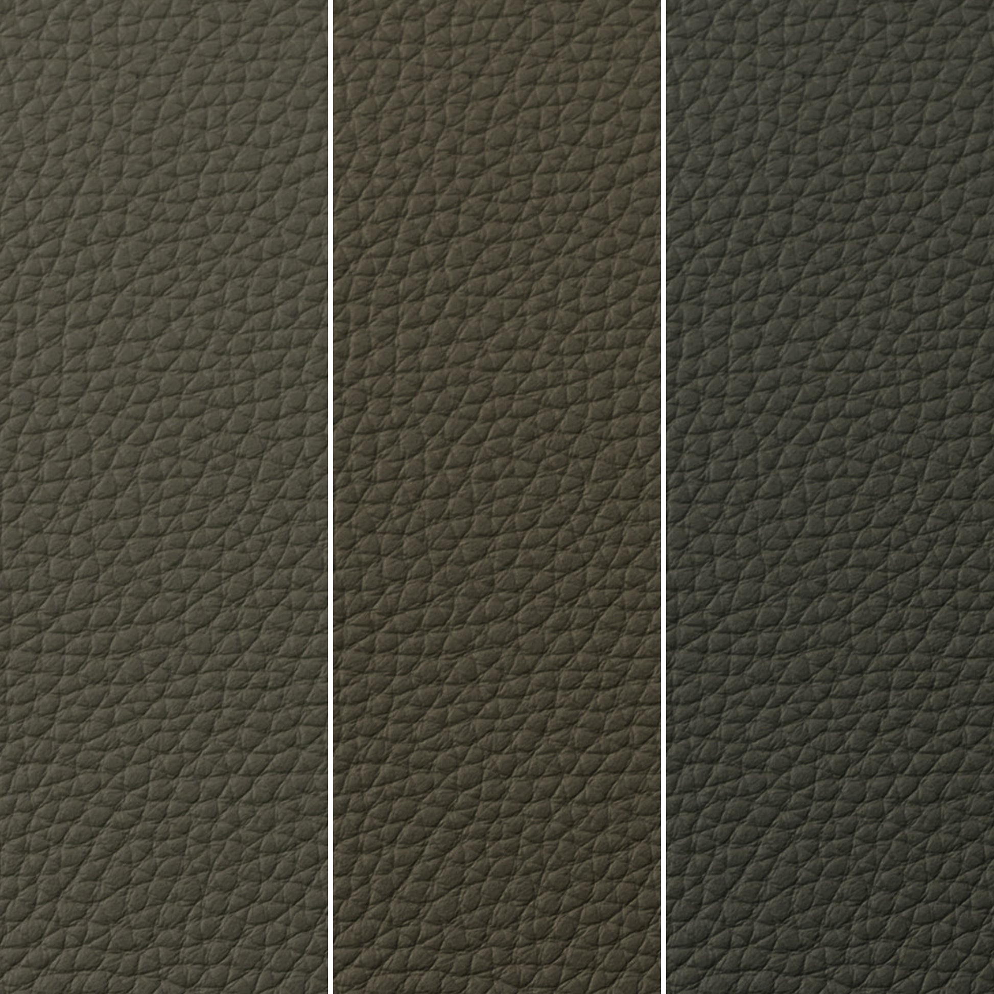 Green Faux Leather Upholstery Detail for Finn Dining Chair, Textured Surface.