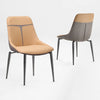 Couture, Upholstered Dining Side Chairs Set of 2, Turmeric & Gray - Turmeric & Gray
