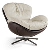Alexia, Comfy Soft Swivel Lounge Chair, Gray - Gray
