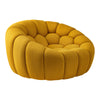 Luca, Modern Accent Chair - Yellow
