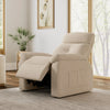 HENRY-ARMREST, Power Recliner Chair-Super Zero Gravity - Beige