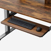 Pull-out Keyboard Tray - Walnut