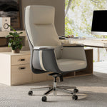 Royal II Silicone & Leather Executive Ergonomic Office Chair in a Modern Office Setting.
