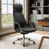 Serene, Napa Leather Executive Office Chair - Black