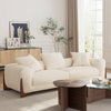 Rowan, Upholstered Sofa, Three Seaters - Off-White