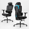 Typhon II Hybrid Ergonomic Gaming Chair - Blue