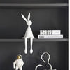 HD-06, Rabbit Ornaments - White