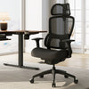 LARK, Adjustable Lumbar Home Office Chair - Black