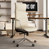 Royal Slim, Executive Office Chair - Beige White