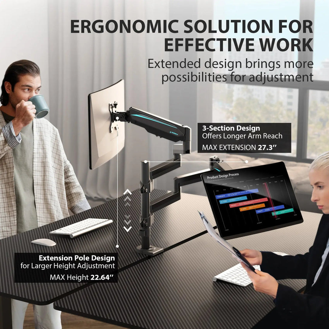 Reclaiming Desk Space: Why Every Student Needs a Monitor Arm