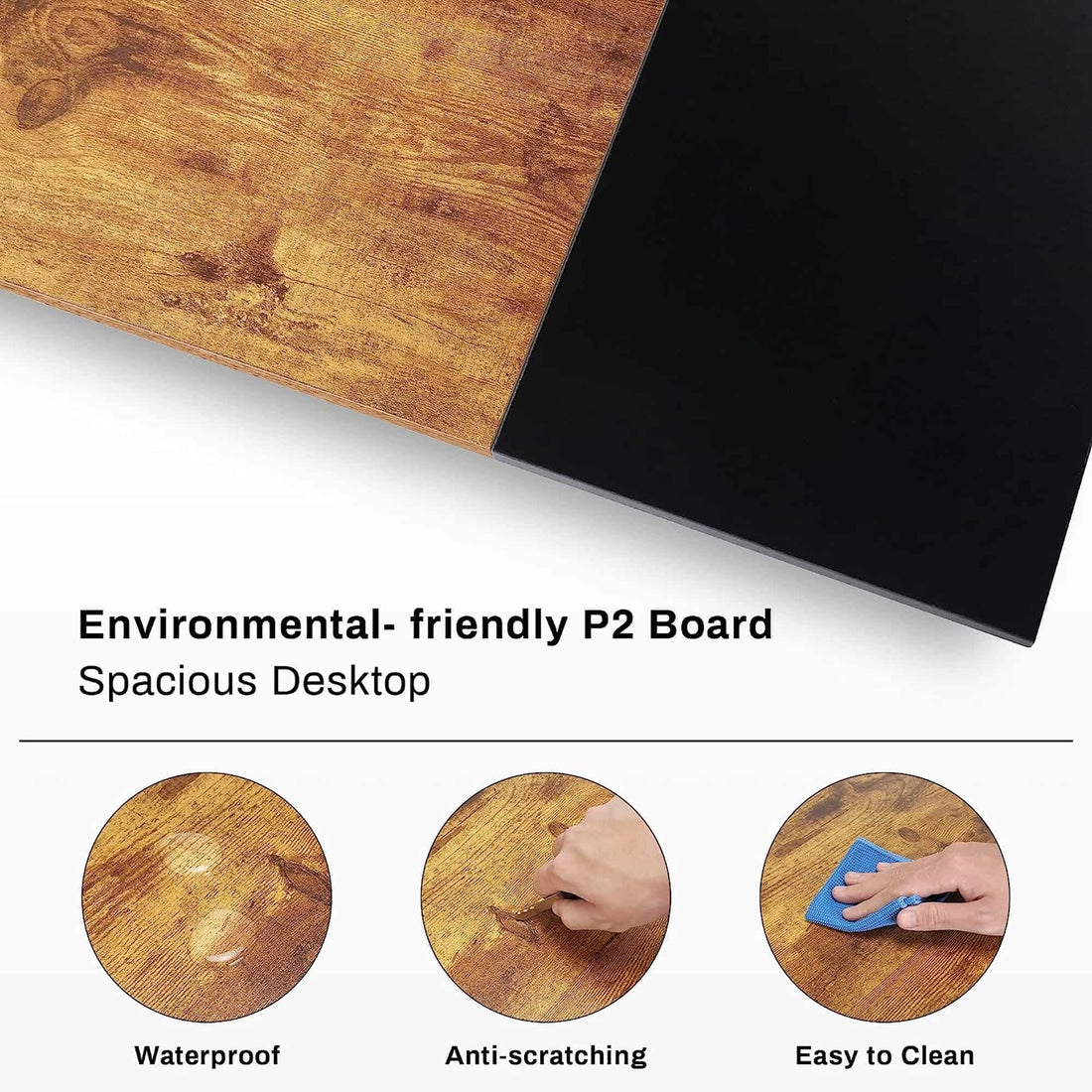 47x23 Office Desk with Storage Space - 47x23 Office Desk with Storage Space Strong and durable material