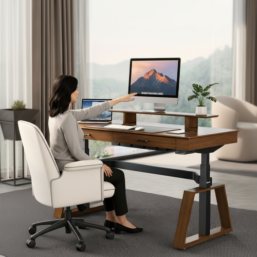 How Desk Depth Impacts Monitor Viewing Distance