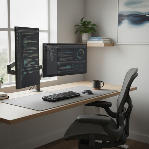Vertical Monitor Setup: A Guide for Coders
