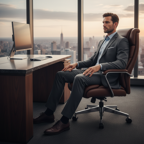 The Executive Chair Fit Calculator for Tall & Heavy Professionals