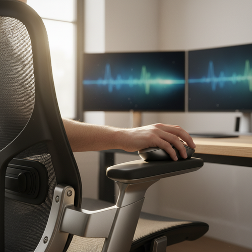 Armrest Pivot Settings for Mouse-Heavy Frontend Workflows