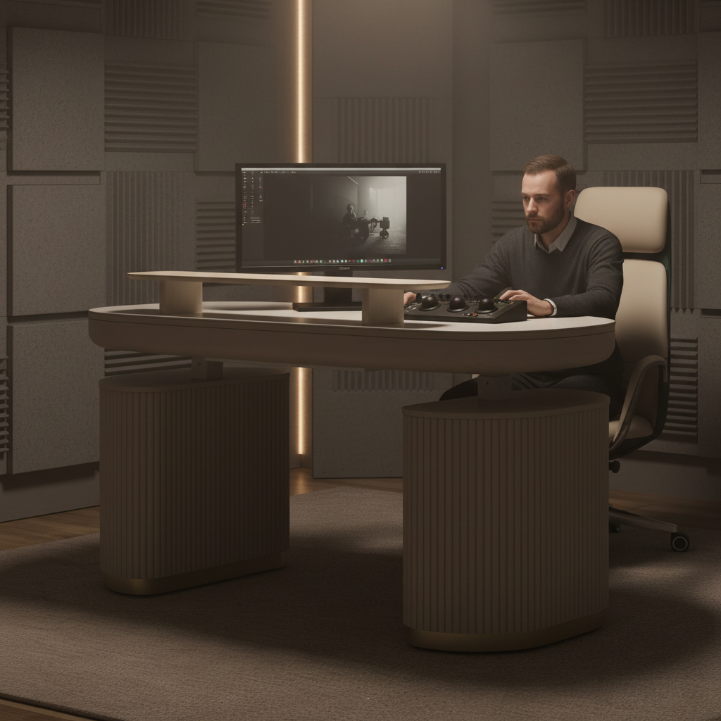 Precision Grading: Why Desk Stability Matters for Colorists