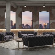 Circular Lounge Layouts: Using Furniture to Flatten Hierarchy