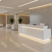 Lighting the Way: Integrating RGB into Reception Desk Designs