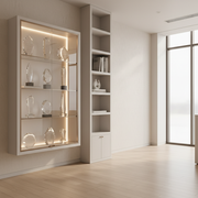 Elevating the Brand: Maximizing Small Foyers with Floating Wall Shelves