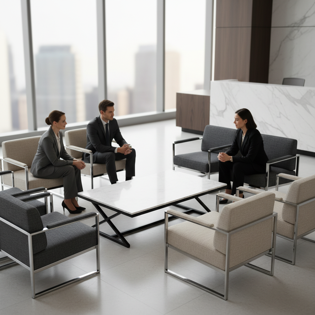 Durability Meets Design: Maintaining Coffee Tables in Busy Waiting Zones