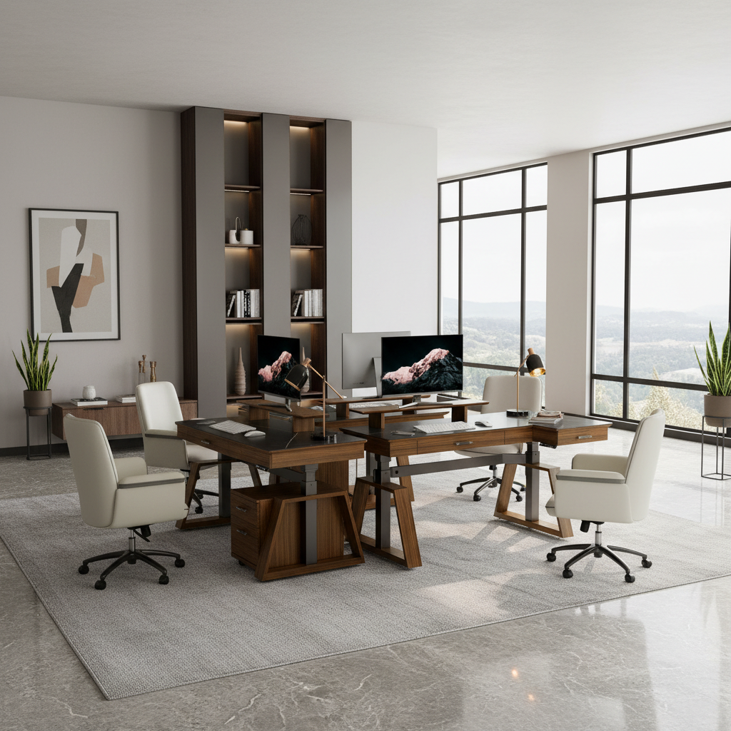 Back-to-Back vs. Face-to-Face: L-Shaped Desk Team Layouts