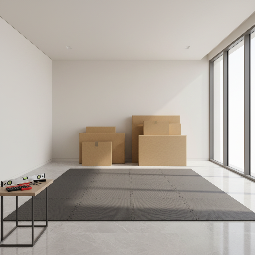Pre-Assembly Prep: Creating Enough Space to Build Your L-Desk