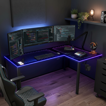 L-Desk Sizing for Gamers vs. Remote Workers