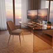 The Cozy Gaming Aesthetic: Warm Lighting and Soft Desk Textures