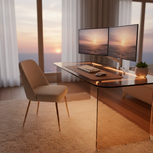 The Cozy Gaming Aesthetic: Warm Lighting and Soft Desk Textures