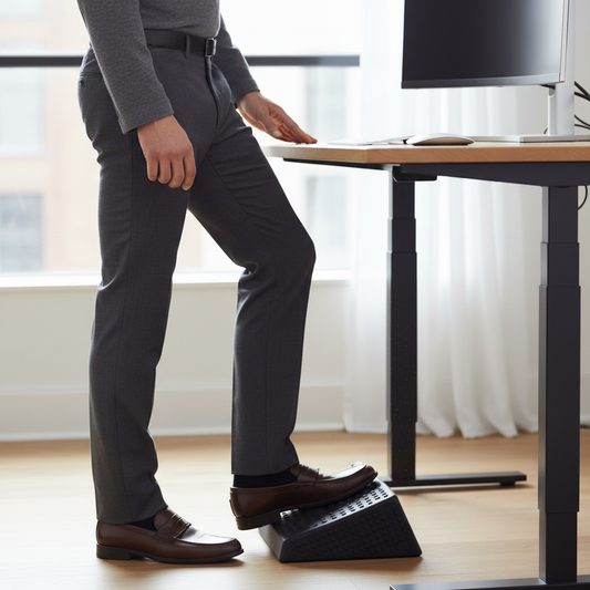 Active Standing: How Footrests Enhance Desk Posture